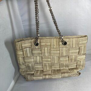 Alma Tonutti Basket Weave Handbag